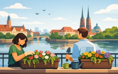 Kto obsadzi skrzynki balkonowe we Wrocławiu?