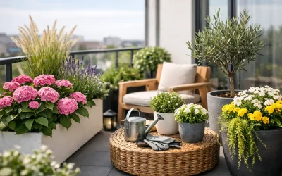 Profesjonalne nasadzenia na balkon i taras