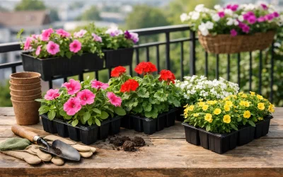 Sadzonki kwiatów prosto od producenta na balkon