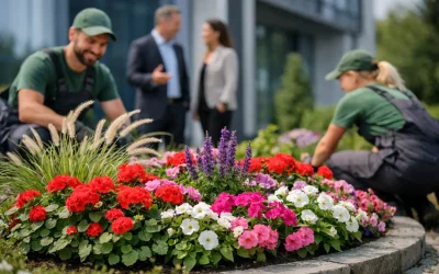 Nasadzenia kwiatowe dla firm, które robią wrażenie